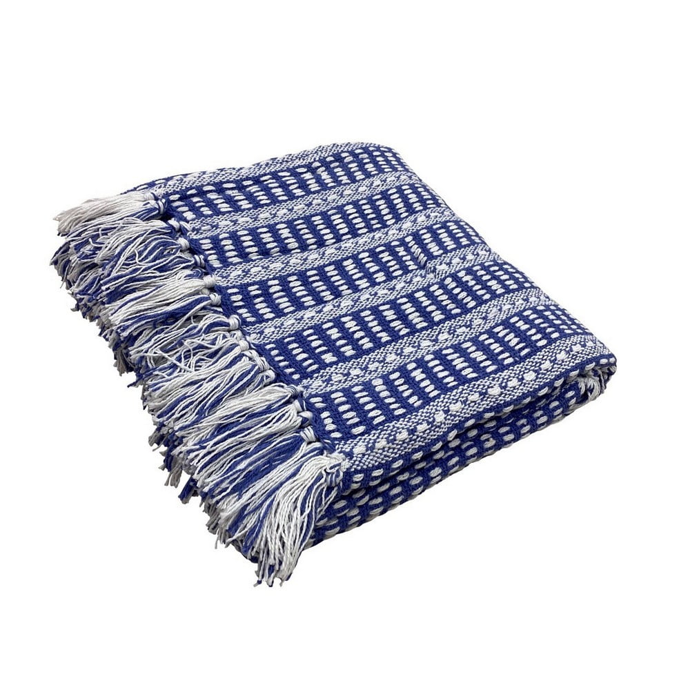 Wool Plaid Throw Grey Striped Blanket Outdoor Throw Blanket Hand Woven 