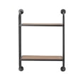 thumbnail image 3 of Aspire Home Accents 8 in x 18 in 2-Tier Distressed Floating Shelf, 3 of 5