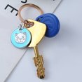 thumbnail image 3 of SPRING PARK New Metal Cat Print Pet Pendant Collar Accessories Cat Dog Key Tag ID Key Ring Pendant, 3 of 7
