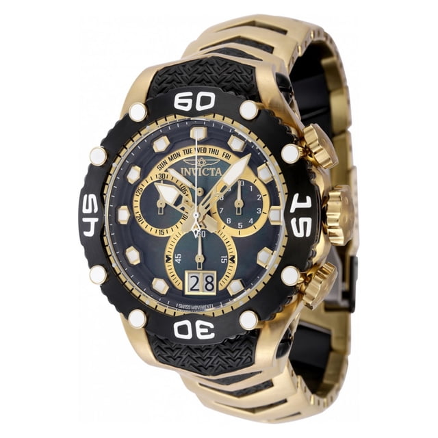 RELOJ INVICTA SUBAQUA 47292 NEGRO, DORADO