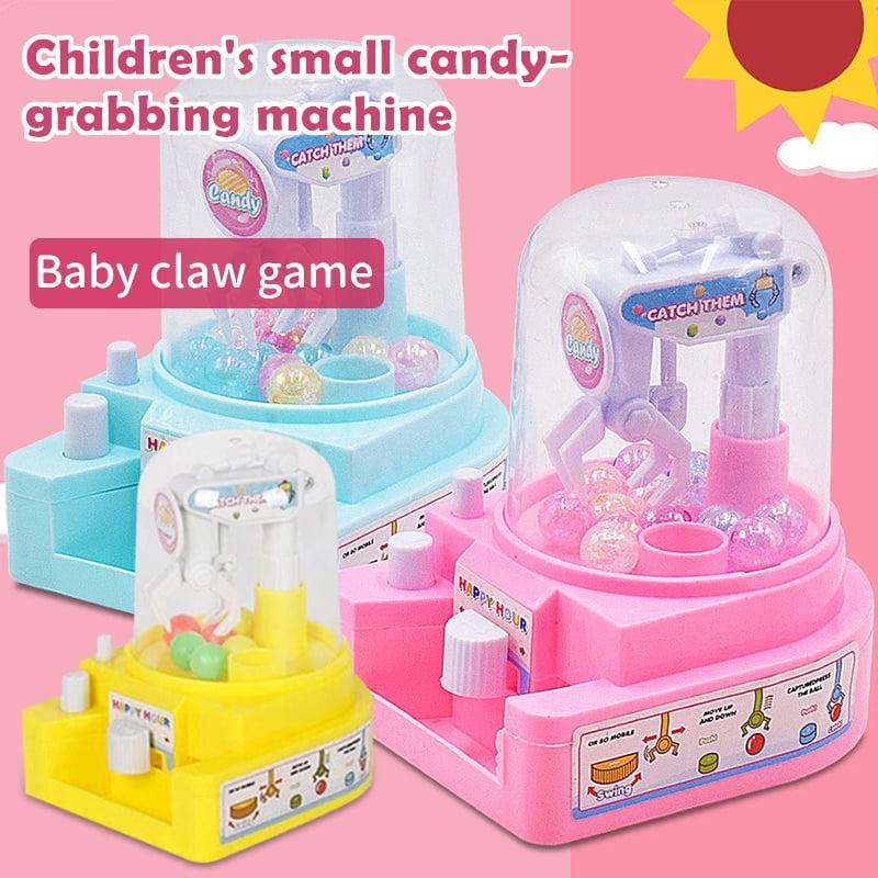 Manual Mini Candy Claw Machine Remote Control Indoor Games New Upgrade