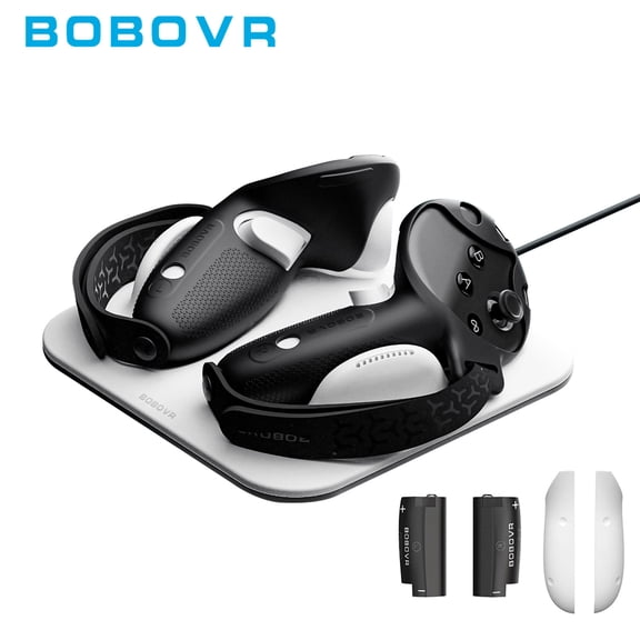 BOBOVR CD3 Controller Wireless Charging Combo, Support Charging with G3 Grip, Compatible with  Meta Quest 3/3S Controller