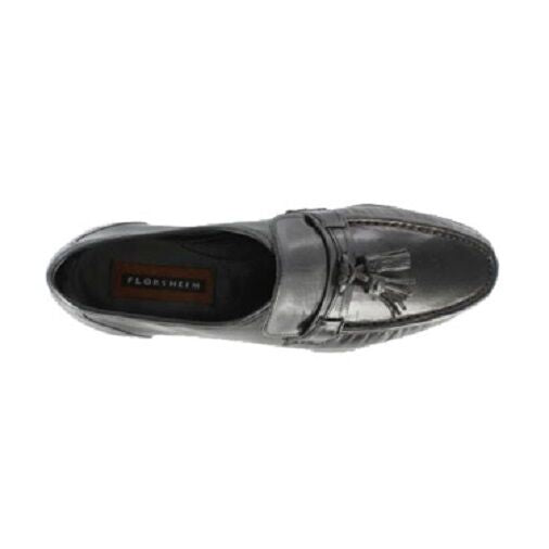Mens Shoes Florsheim Como Black Leather Dressy Slip on Extra Comfort 17090-01 US Shoe Size (Men's): 8, Width: Medium (D, M) - image 2 of 7