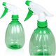 thumbnail image 1 of Dinheiro Botellas De Spray De Plástico Spray Vacío 500 Ml Para Limpieza Interior O Exterior - 2 Piezas Verde, 1 of 1