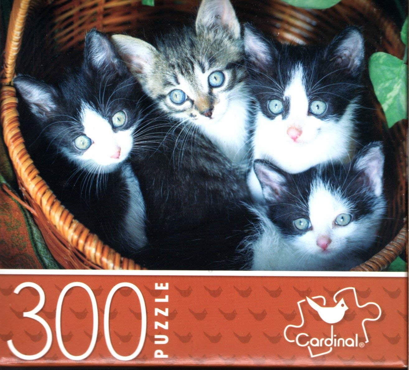 BLACK AND WHITE KITTENS  300 Piece Factory Sealed 
