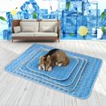 thumbnail image 3 of Dog Mat Cooling Summer Washable Pad Mat For Dogs Cat Blanket Sofa Breathable Pet Dog Bed For Small Medium Large Dogs, 3 of 14