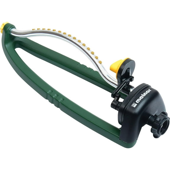 Melnor Oscillating Sprinkler 20261 Basic - Adjustable Flow, Waters Up to 3000 Sq Ft