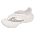 thumbnail image 5 of Rokment Cushioned Platform Flip Flops for Women Men EVA Thick Bottom Slip on Thongs with Back Strap Comfortable Orthopedic Arch Support Beach Pool Walking Sandals White Size 5.5, 5 of 5