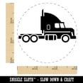 thumbnail image 2 of Big Rig Mac Semi Truck Self-Inking Rubber Stamp Ink Stamper - Black Ink - Small 3/4 Inch, 2 of 7