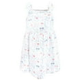 thumbnail image 3 of Hudson Baby Girls Cotton Dresses, Lilac Garden, 2T, 3 of 4