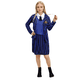 thumbnail image 1 of Disfraz Uniforme Academia Nunca Más Nevermore Azul Merlina Adulto Dama Talla Chica, 1 of 4