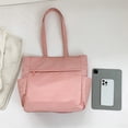 thumbnail image 3 of Bolsas De Mano Bolsos de mano para mujer, bolso de hombro a la moda de gran capacidad, bolsos portátiles (rosa) Tmvgtek Para Estrenar, 3 of 5