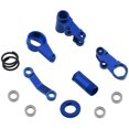 thumbnail image 3 of 2X Campanillas de Dirección de Aluminio Y Conjunto de Servo Protector para 1/10 Slash Hop-Up Azul Marino, 3 of 6