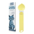 thumbnail image 1 of YHDSYY Big Sale! Wet Treat Dispenser Cats Food Spoon Cats Feeder Washable Treat Crimp Spoon For Cats With Hanging Hole Multifunctional Pet Spoon Feeder Feeding Strips Clearance Sales Today Deals Prime, 1 of 5