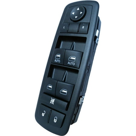 Dodge Ram Power Window Switch Dodge Ram Master Power Window Switch 2009-2012 One Touch Up & Down (2009 2010 2011 2012) (electric control panel lock button auto driver passenger door) ()