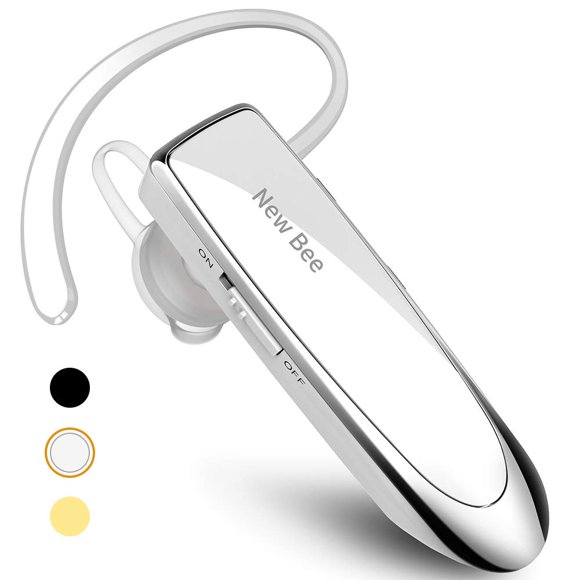 Auriculares inalámbricos Bluetooth New bee V5.0 blancos