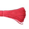 thumbnail image 1 of Paracord 2mm Reflective Rope 3 Strand Core Outdoor Camping Cord Parachute Cord Lanyard Tent Multifunction red reflective 50meters, 1 of 6