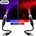 thumbnail image 2 of Lámpara LED para techo de coche, proyector de luz nocturna, lámpara para la galaxia, lámpara USB decorativa, ajustable para auto, techo, decoración de techo, 2 of 5