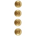 thumbnail image 4 of 4X Guitar Dome Control Knobs for Fender Tele Replacement Silver with Electric Guitar Control Speed Knobs, 4 of 7