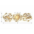 thumbnail image 6 of Crystorama Marselle 3 Light Antique Gold Sconce - 26"W x 8.5"H x 6.5"D, 6 of 9