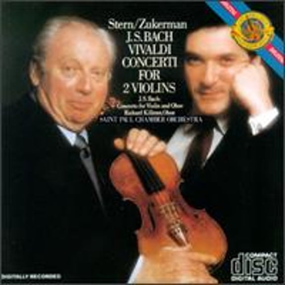 Pre-Owned Bach, Vivaldi: Concerti for 2 Violins (CD 0074643727822) by Isaac Stern (violin), Layton James (harpsichord), Pinchas Zukerman Richard Killmer (oboe);...