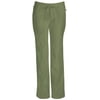 Cherokee Infinity Women's Scrubs Pant Low Rise Straight Leg Drawstring 1123A