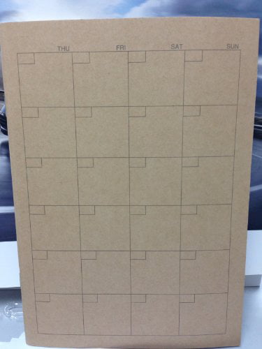 Select MUJI Monthly/ Weekly/ Grid Square/ Blank Note A5 Size 32 Sheets 