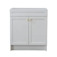 thumbnail image 6 of 30 in. Single Sink Foldable Vanity Cabinet , White, 6 of 6