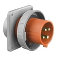 thumbnail image 2 of Hubbell Wiring Device-Kellems WT Pin and Sleeve Inlet,Orng,3P;4W,60 A HBL460B12W, 2 of 2