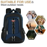 Travel Backpack for Men Women Multifunctional Waterproof Casual Backpacks Lightweight Multi Pocket Daypack Bag,BP8016-Navy