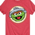thumbnail image 3 of Sesame Street - Oscar Badge - Toddler and Youth Short Sleeve Graphic T-Shirt, 3 of 5