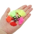 thumbnail image 4 of Uxcell 4 Pcs Fly Fishing Strike Indicators Floating Hook Yarn Strike Indicator Yellow, 4 of 4