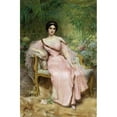 thumbnail image 3 of Léon François Comerre 17x24 Black Modern Framed Museum Art Print Titled - Portrait of Suzanne Hudelo, Nee Armand, Sitting in a Greenhouse, 3 of 5