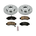thumbnail image 3 of Power Stop Front Stock Replacement Brake Pad and Rotor Kit KOE5224 Fits 2000 Honda Insight, 3 of 6