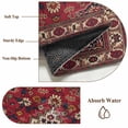 thumbnail image 6 of Area Rug for Living Room, Country Boho Non-Slip Indoor Large Carpet for Bedroom/Dining Room, Farmhouse Ethnic Abstract Nation Aesthetic Washable Low-Profile Rectangle Floor Mat Runner Rugs - 3 x 5 Ft, 6 of 7