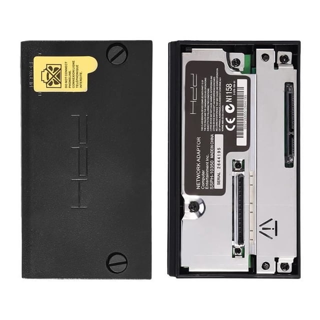 Adaptateur Réseau d'Interface SATA, Adaptateur de Disque Dur HDD pour Console Sony PS2 Playstation 2 (Aucune Idée) Prend en Charge a