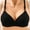 Black, variant on DuoJiaJ Womens Thin No Steel Ring Underwear Small Bra Cup Comfortable Push Up Bra Plus Size Bras Beige