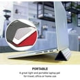 thumbnail image 3 of Pyramid Support Pliable pour Ordinateur Portable, Support Léger pour Ordinateur Portable, Support Antidérapant et Portable, Compatible avec MacBook/MacBook Air/MacBook Pro, Tablettes et Ordinateurs Portables jusqu'à 15”, Géométrique, 3 of 6