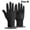 black, variant on Thermal Winter Glove Liners for Cold Weather for Men & Women - Thin, Lightweight & Warm Black Gloves for Texting, Cycling & Driving - Touchscreen Smartphone Compatible,BlackS