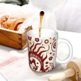 thumbnail image 3 of Yiaed Dragons1 Print Ceramics Coffee,Large Handle Design,Extra Large Tea and Coffee Cup for Office and Home Mugs, 3 of 6