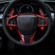 thumbnail image 4 of Lot de 2 palettes de changement de vitesse en alliage d'aluminium rouge pour volant Spirior 2015-2019, 4 of 4