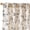 Elisa Black-38"W x 90"L (Pack of 2), variant on Farmhouse Linen Curtains Black Floral 63 Inch Length Tab Drapes For Living Room Bedroom Light Filtering Country Vintage Rod Pocket 2 Panels On Beige