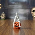thumbnail image 4 of PEIXUN Ensemble de Figurines Squelette & Citrouille en Résine Voir Écouter Ne Pas Dire Mal Maison Décorations d'Halloween, 4 of 9