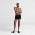 thumbnail image 2 of Saxx Men's Underwear – Vibe Soft Boxer Briefs – Pack of 2, Black/Black, X-Large, 2 of 5