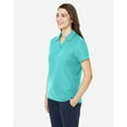 thumbnail image 2 of CORE365 CE112W Women's Fusion ChromaSoft™ Pique Polo-Sea Glass-XS, 2 of 6