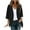 Black, variant on Tumotour Lightweight Cardigans For Women 3/4 Length Sleeve Hollow Out Eyelet Embroidery Tops 2024 Summer Fall Trendy Casual Solid Color Loose Open Front Cardigan Jackets