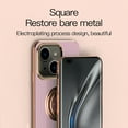 thumbnail image 4 of AUshell for iPhone 14 Plus Case (6.7" 2022) with Rotating Kickstand, Plating Frame Stylish Magnetic Car Mount Shockproof/Anti-drop Slim Silicone Shell for Girls Men for iPhone 14 Plus, Black, 4 of 9