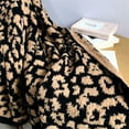 thumbnail image 4 of Wild Leopard Throw Soft Blanket Comfy Cozy Warm Fluffy Fall Winter for Chair Bed Sofa Couch Travel Gift, 4 of 8