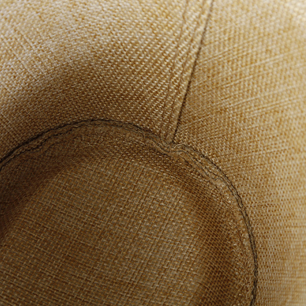 Sun Hat, Men Summer Straw Hat, Cool Western Cowboy Hat, Outdoor Wide Brim Hat - image 3 of 8