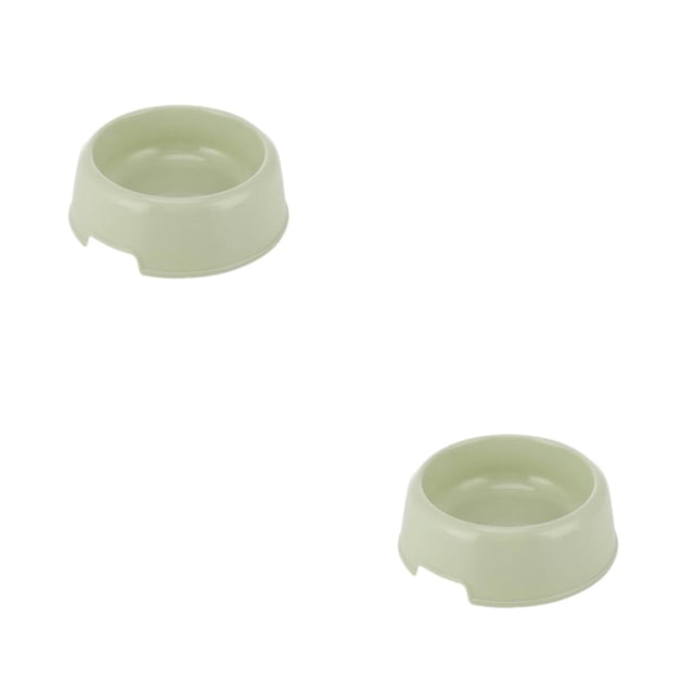Cuenco para Perros Billuyoard Conveniente y Portátil Verde 2Conjunto
